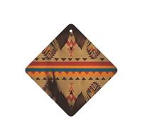 6 Pcs Car Air Fresheners,Funny Hanging Car Air Fresheners Native American Cute Long Lasting Scented Mirror Hanging Decoration Ornaments Gift Interior Decor Accessories For Men Women