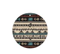 6 Pcs Car Air Fresheners,Funny Hanging Car Air Fresheners Native American Patterns Cute Long Lasting Scented Mirror Hanging Decoration Ornaments Gift Interior Decor Accessories For Men Women