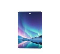6 Pcs Car Air Fresheners,Funny Hanging Car Air Fresheners Northern Lights Cute Long Lasting Scented Mirror Hanging Decoration Ornaments Gift Interior Decor Accessories For Men Women