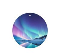 6 Pcs Car Air Fresheners,Funny Hanging Car Air Fresheners Northern Lights Cute Long Lasting Scented Mirror Hanging Decoration Ornaments Gift Interior Decor Accessories For Men Women