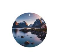 6 Pcs Car Air Fresheners,Funny Hanging Car Air Fresheners Norway Islands Cute Long Lasting Scented Mirror Hanging Decoration Ornaments Gift Interior Decor Accessories For Men Women