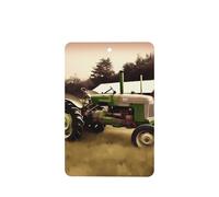 6 Pcs Car Air Fresheners,Funny Hanging Car Air Fresheners Old Tractor Photo Farm Cute Long Lasting Scented Mirror Hanging Decoration Ornaments Gift Interior Decor Accessories For Men Women