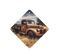 6 Pcs Car Air Fresheners,Funny Hanging Car Air Fresheners Old Truck Car Cute Long Lasting Scented Mirror Hanging Decoration Ornaments Gift Interior Decor Accessories For Men Women