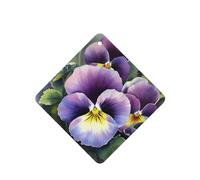 6 Pcs Car Air Fresheners,Funny Hanging Car Air Fresheners Pansy Perfection Cute Long Lasting Scented Mirror Hanging Decoration Ornaments Gift Interior Decor Accessories For Men Women