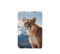 6 Pcs Car Air Fresheners,Funny Hanging Car Air Fresheners Panther Mountain Lion Cute Long Lasting Scented Mirror Hanging Decoration Ornaments Gift Interior Decor Accessories For Men Women
