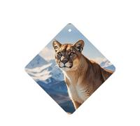 6 Pcs Car Air Fresheners,Funny Hanging Car Air Fresheners Panther Mountain Lion Cute Long Lasting Scented Mirror Hanging Decoration Ornaments Gift Interior Decor Accessories For Men Women