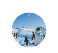 6 Pcs Car Air Fresheners,Funny Hanging Car Air Fresheners Penguin Antarctica Ice Cute Long Lasting Scented Mirror Hanging Decoration Ornaments Gift Interior Decor Accessories For Men Women