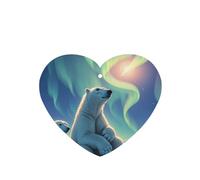 6 Pcs Car Air Fresheners,Funny Hanging Car Air Fresheners Polar Bears & Northern Lights Cute Long Lasting Scented Mirror Hanging Decoration Ornaments Gift Interior Decor Accessories For Men Women
