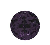 6 Pcs Car Air Fresheners,Funny Hanging Car Air Fresheners Purple Black Goth Spooky Cute Long Lasting Scented Mirror Hanging Decoration Ornaments Gift Interior Decor Accessories For Men Women
