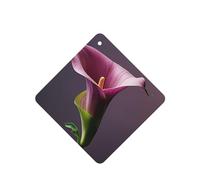 6 Pcs Car Air Fresheners,Funny Hanging Car Air Fresheners Purple Calla Lily Cute Long Lasting Scented Mirror Hanging Decoration Ornaments Gift Interior Decor Accessories For Men Women