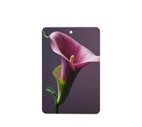 6 Pcs Car Air Fresheners,Funny Hanging Car Air Fresheners Purple Calla Lily Cute Long Lasting Scented Mirror Hanging Decoration Ornaments Gift Interior Decor Accessories For Men Women