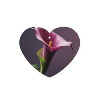6 Pcs Car Air Fresheners,Funny Hanging Car Air Fresheners Purple Calla Lily Cute Long Lasting Scented Mirror Hanging Decoration Ornaments Gift Interior Decor Accessories For Men Women