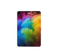 6 Pcs Car Air Fresheners,Funny Hanging Car Air Fresheners Rainbow Smoke Cute Long Lasting Scented Mirror Hanging Decoration Ornaments Gift Interior Decor Accessories For Men Women