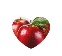 6 Pcs Car Air Fresheners,Funny Hanging Car Air Fresheners Red Apple Fruit Cute Long Lasting Scented Mirror Hanging Decoration Ornaments Gift Interior Decor Accessories For Men Women
