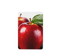 6 Pcs Car Air Fresheners,Funny Hanging Car Air Fresheners Red Apple Fruit Cute Long Lasting Scented Mirror Hanging Decoration Ornaments Gift Interior Decor Accessories For Men Women