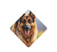 6 Pcs Car Air Fresheners,Funny Hanging Car Air Fresheners Running German Shepherd Dog Cute Long Lasting Scented Mirror Hanging Decoration Ornaments Gift Interior Decor Accessories For Men Women