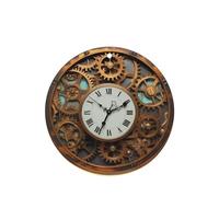 6 Pcs Car Air Fresheners,Funny Hanging Car Air Fresheners Rusty Steampunk Clock Cute Long Lasting Scented Mirror Hanging Decoration Ornaments Gift Interior Decor Accessories For Men Women