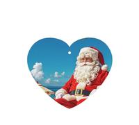 6 Pcs Car Air Fresheners,Funny Hanging Car Air Fresheners Santa Claus At Beach Cute Long Lasting Scented Mirror Hanging Decoration Ornaments Gift Interior Decor Accessories For Men Women