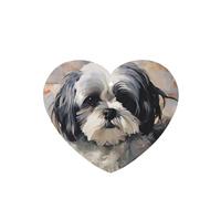 6 Pcs Car Air Fresheners,Funny Hanging Car Air Fresheners Shih Tzu Cute Long Lasting Scented Mirror Hanging Decoration Ornaments Gift Interior Decor Accessories For Men Women