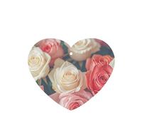6 Pcs Car Air Fresheners,Funny Hanging Car Air Fresheners Soft Color Roses Cute Long Lasting Scented Mirror Hanging Decoration Ornaments Gift Interior Decor Accessories For Men Women