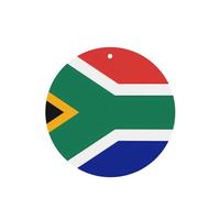 6 Pcs Car Air Fresheners,Funny Hanging Car Air Fresheners South Africa Flag Cute Long Lasting Scented Mirror Hanging Decoration Ornaments Gift Interior Decor Accessories For Men Women