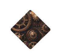 6 Pcs Car Air Fresheners,Funny Hanging Car Air Fresheners Steampunk Mechanical Gears Cute Long Lasting Scented Mirror Hanging Decoration Ornaments Gift Interior Decor Accessories For Men Women