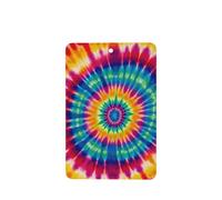 6 Pcs Car Air Fresheners,Funny Hanging Car Air Fresheners Tie Dye Pattern Cute Long Lasting Scented Mirror Hanging Decoration Ornaments Gift Interior Decor Accessories For Men Women