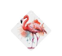 6 Pcs Car Air Fresheners,Funny Hanging Car Air Fresheners Watercolor Flamingo Cute Long Lasting Scented Mirror Hanging Decoration Ornaments Gift Interior Decor Accessories For Men Women