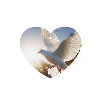 6 Pcs Car Air Fresheners,Funny Hanging Car Air Fresheners White Dove Flying In The Sun Cute Long Lasting Scented Mirror Hanging Decoration Ornaments Gift Interior Decor Accessories For Men Women