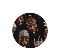 6 Pcs Car Air Fresheners Hanging Air Freshener Fragrance Scented Cards Car Aromatherapy Tablets African Ritual Ethnic Tribal Car Freshener Car Interior Mirror Pendant Gifts for Women Men