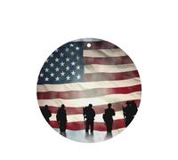 6 Pcs Car Air Fresheners Hanging Air Freshener Fragrance Scented Cards Car Aromatherapy Tablets American Flag Veterans Day Car Freshener Car Interior Mirror Pendant Gifts for Women Men
