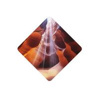 6 Pcs Car Air Fresheners Hanging Air Freshener Fragrance Scented Cards Car Aromatherapy Tablets Antelope Canyon Car Freshener Car Interior Mirror Pendant