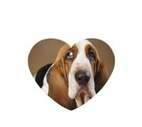 6 Pcs Car Air Fresheners Hanging Air Freshener Fragrance Scented Cards Car Aromatherapy Tablets Basset Hound Car Freshener Car Interior Mirror Pendant Gifts for Women Men