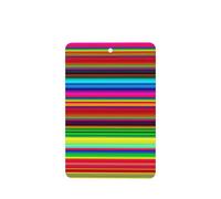 6 Pcs Car Air Fresheners Hanging Air Freshener Fragrance Scented Cards Car Aromatherapy Tablets Colorful Mexican Stripes Car Interior Mirror Pendant Gifts for Women Men