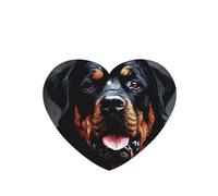 6 Pcs Car Air Fresheners Hanging Air Freshener Fragrance Scented Cards Car Aromatherapy Tablets Cool Rottweiler Dog Art Car Freshener Car Interior Mirror Pendant Gifts for Women Men