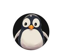 6 Pcs Car Air Fresheners Hanging Air Freshener Fragrance Scented Cards Car Aromatherapy Tablets Cute Penguins Car Freshener Car Interior Mirror Pendant Gifts for Women Men