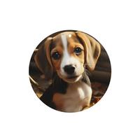 6 Pcs Car Air Fresheners Hanging Air Freshener Fragrance Scented Cards Car Aromatherapy Tablets Cute Beagle Car Interior Mirror Pendant Gifts for Women Men