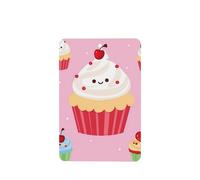 6 Pcs Car Air Fresheners Hanging Air Freshener Fragrance Scented Cards Car Aromatherapy Tablets cute cupcake Car Interior Mirror Pendant Gifts for Women Men