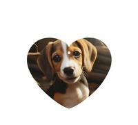 6 Pcs Car Air Fresheners Hanging Air Freshener Fragrance Scented Cards Car Aromatherapy Tablets Cute Beagle Car Interior Mirror Pendant Gifts for Women Men