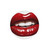 6 Pcs Car Air Fresheners Hanging Air Freshener Fragrance Scented Cards Car Aromatherapy Tablets Cute Graphic Red Lips Car Freshener Car Interior Mirror Pendant Gifts for Women Men