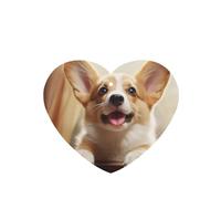 6 Pcs Car Air Fresheners Hanging Air Freshener Fragrance Scented Cards Car Aromatherapy Tablets Cute Corgi Car Freshener Car Interior Mirror Pendant Gifts for Women Men