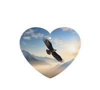 6 Pcs Car Air Fresheners Hanging Air Freshener Fragrance Scented Cards Car Aromatherapy Tablets eagle mountains Car Interior Mirror Pendant Gifts for Women Men
