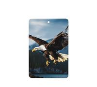 6 Pcs Car Air Fresheners Hanging Air Freshener Fragrance Scented Cards Car Aromatherapy Tablets Eagle at Hunting Car Interior Mirror Pendant Gifts for Women Men