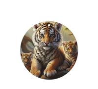 6 Pcs Car Air Fresheners Hanging Air Freshener Fragrance Scented Cards Car Aromatherapy Tablets Jungle Tigers Cub Car Freshener Car Interior Mirror Pendant Gifts for Women Men