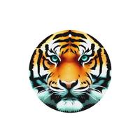 6 Pcs Car Air Fresheners Hanging Air Freshener Fragrance Scented Cards Car Aromatherapy Tablets Little Fat Tiger Head Car Freshener Car Interior Mirror Pendant Gifts for Women Men