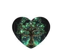6 Pcs Car Air Fresheners Hanging Air Freshener Fragrance Scented Cards Car Aromatherapy Tablets Magical Green Tree Car Interior Mirror Pendant Gifts for Women Men