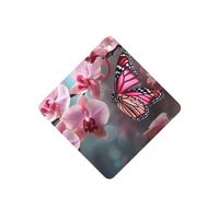 6 Pcs Car Air Fresheners Hanging Air Freshener Fragrance Scented Cards Car Aromatherapy Tablets Orchid Flower Butterfly Soft Fresh Spring Car Interior Mirror Pendant Gifts for Women Men