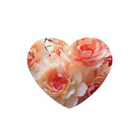 6 Pcs Car Air Fresheners Hanging Air Freshener Fragrance Scented Cards Car Aromatherapy Tablets Peach Peony Car Interior Mirror Pendant Gifts for Women Men