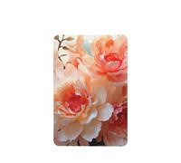 6 Pcs Car Air Fresheners Hanging Air Freshener Fragrance Scented Cards Car Aromatherapy Tablets Peach Peony Car Interior Mirror Pendant Gifts for Women Men