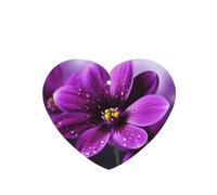 6 Pcs Car Air Fresheners Hanging Air Freshener Fragrance Scented Cards Car Aromatherapy Tablets Purple flower Car Freshener Car Interior Mirror Pendant Gifts for Women Men